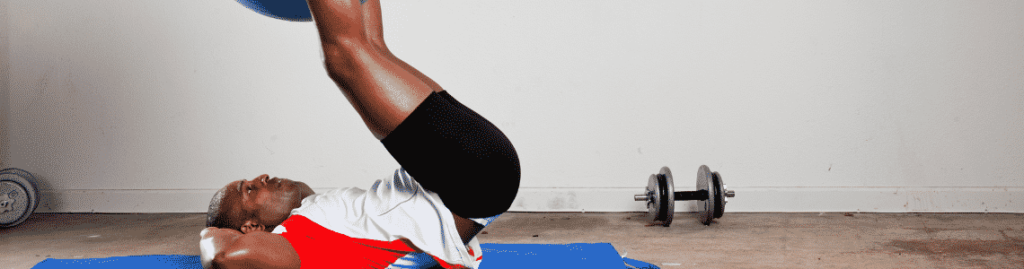 Diverse group of individuals performing functional fitness exercises like lunges, squats, and push-ups