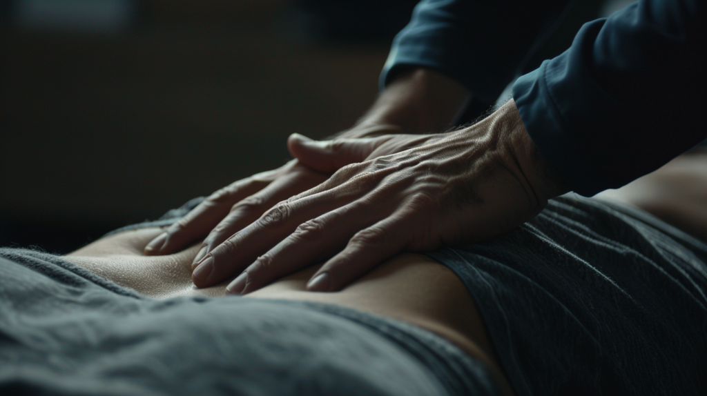 Image depicting a variety of chiropractic services being performed, including spinal adjustments, massage therapy, and rehabilitation exercises.