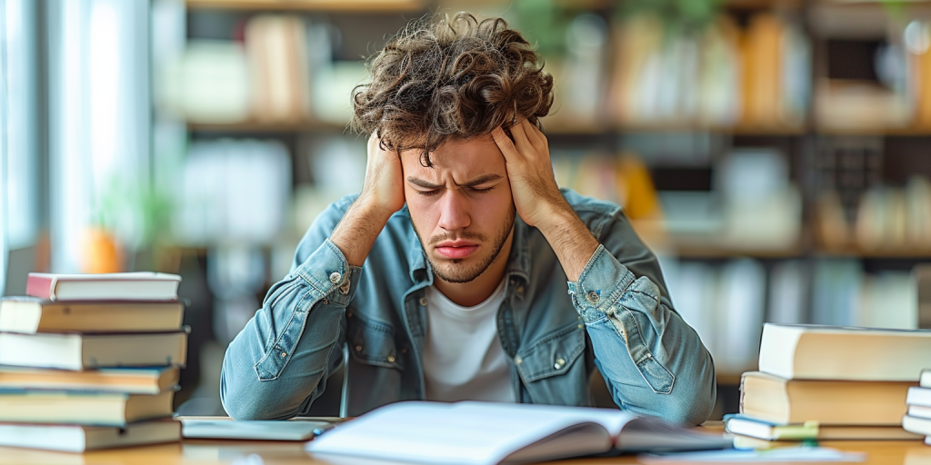 Image showing a person experiencing recurring headaches, indicating the need for chiropractic care.
