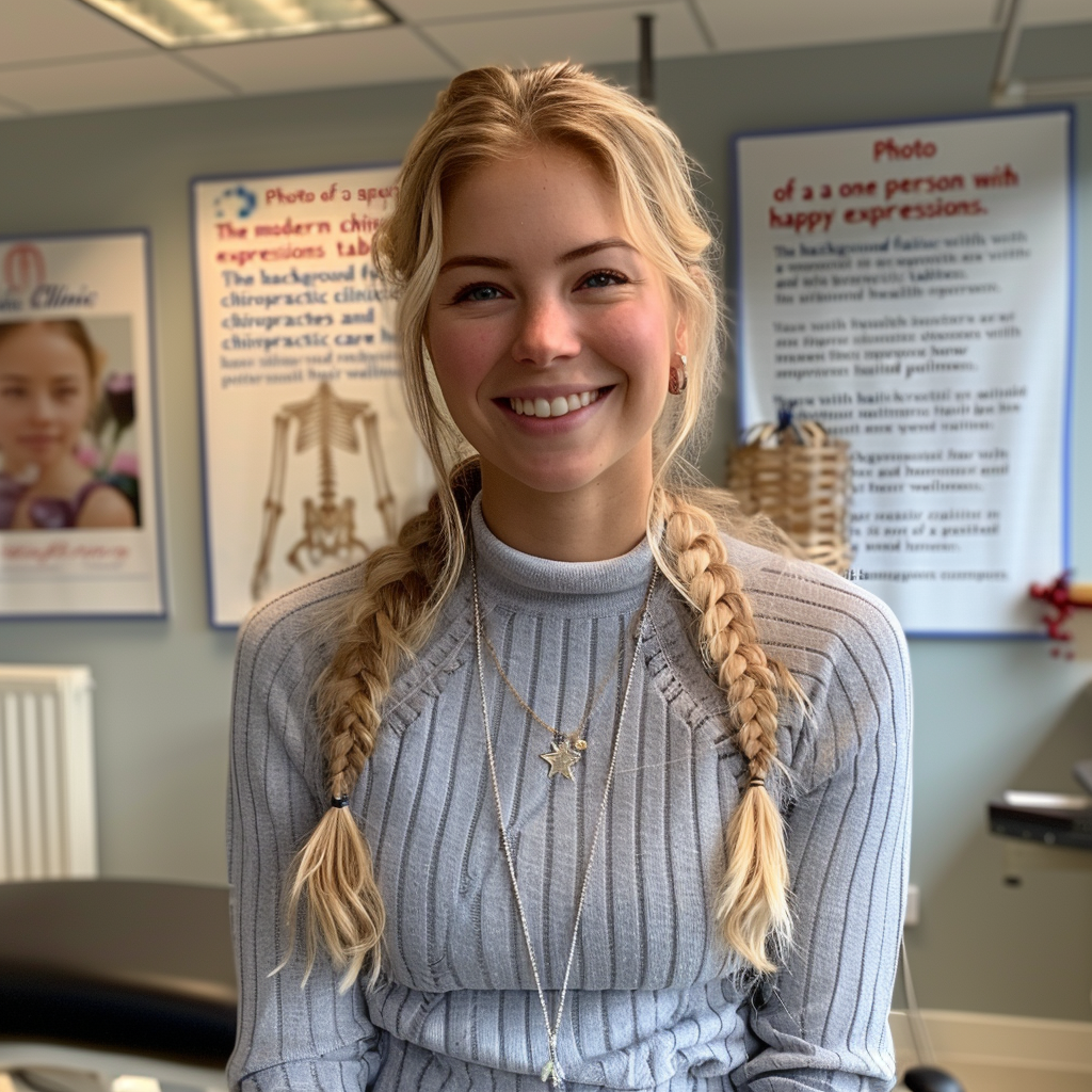 Client sharing success story with chiropractor, showcasing comprehensive health improvement